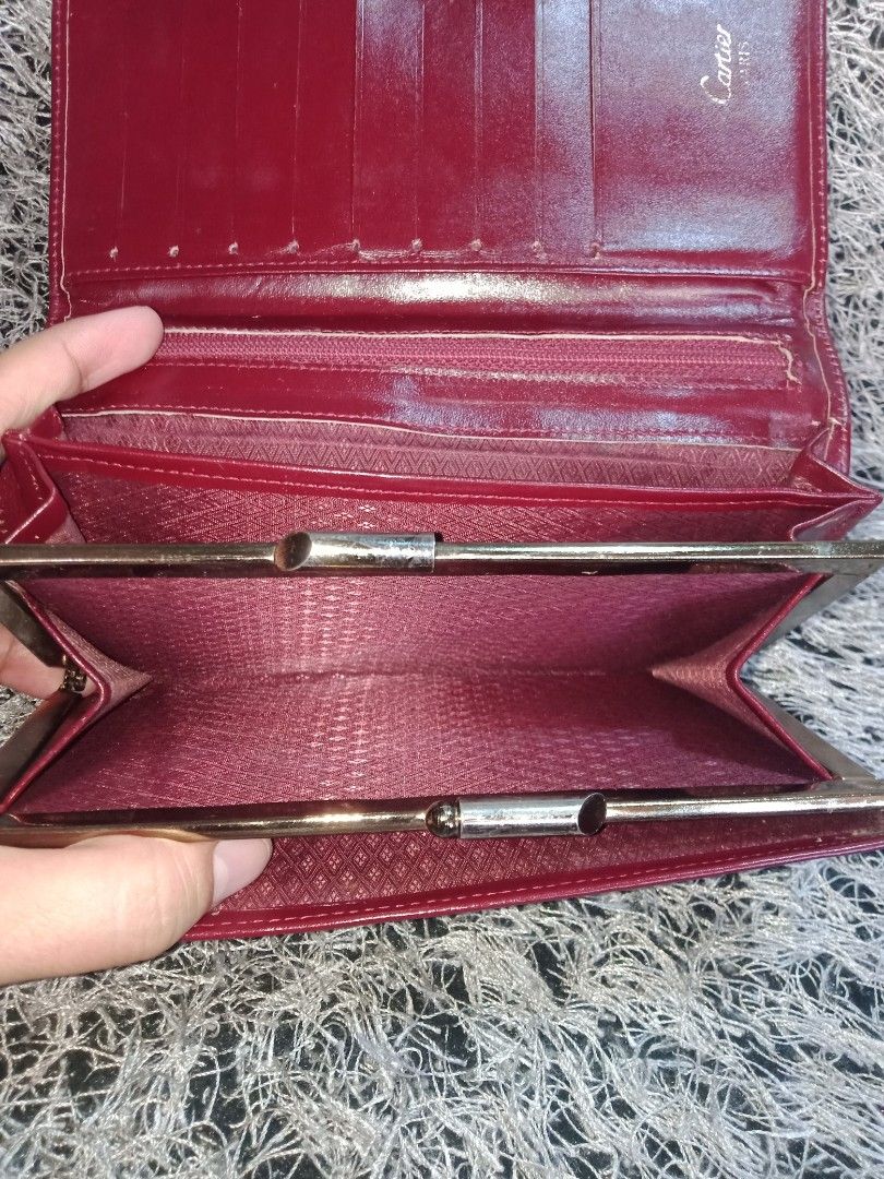 Cartier Long Big Wallet, Women's Fashion, Bags & Wallets, Wallets & Card holders on Carousell