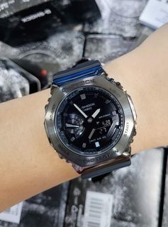 Casio Oak G Shock GM2100BB1ADR Series All Black Metal Watch