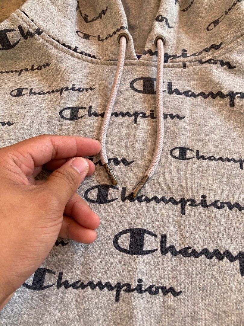 Champion neon stacked hoodie sweatshirt store