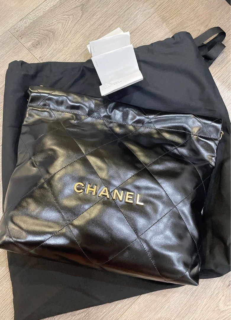 Shop CHANEL CHANEL 22 Casual Style 3WAY Plain Leather Party