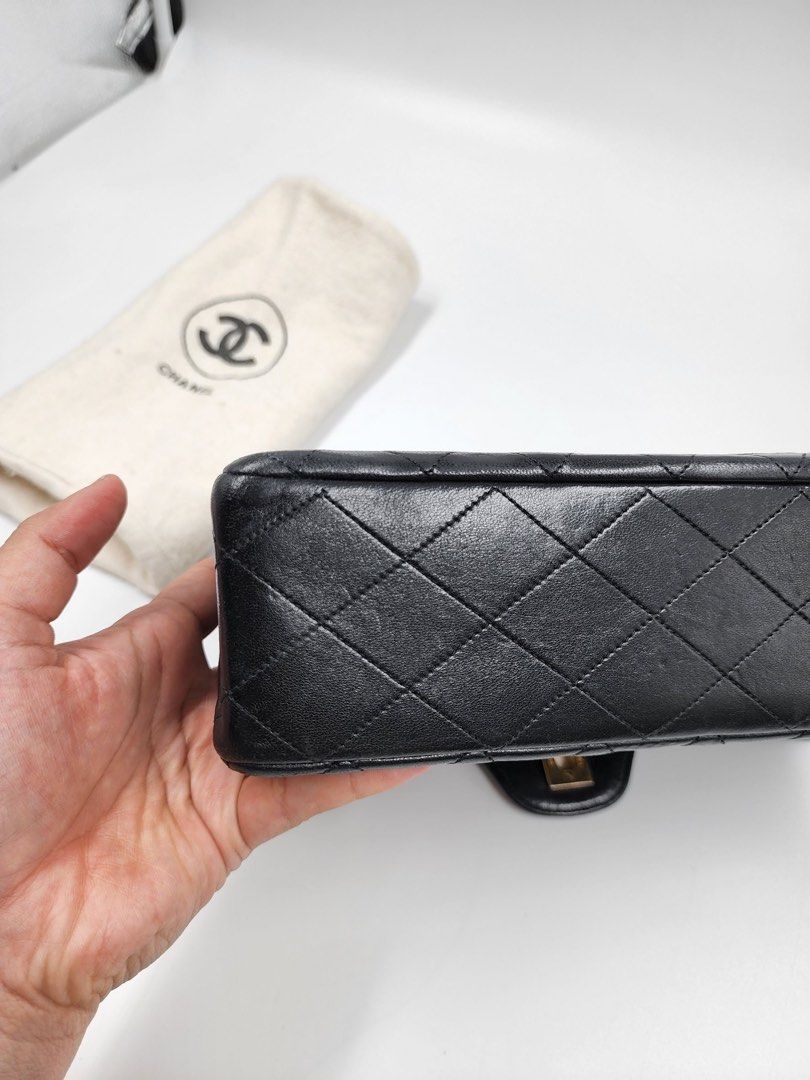 Chanel vintage classic double flap, Luxury, Bags & Wallets on Carousell