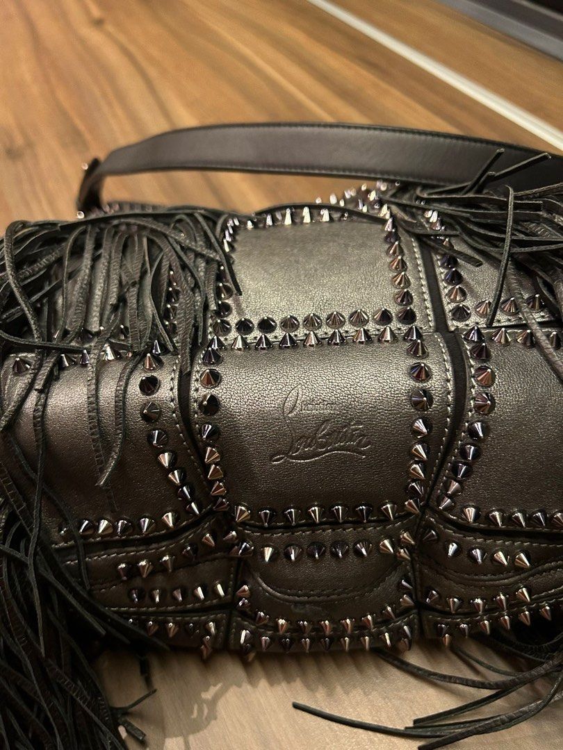 Christian louboutin spike bag clearance
