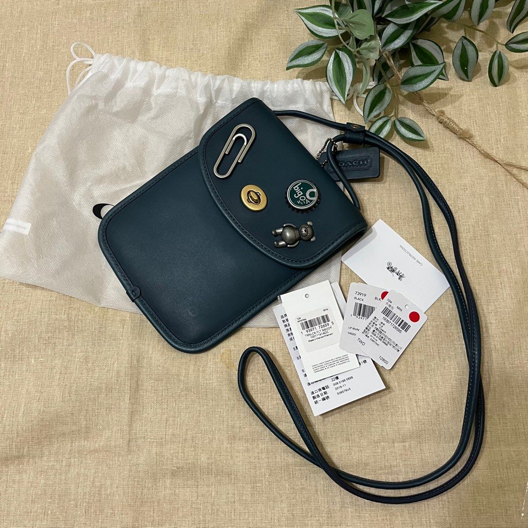 Coach turnlock flat crossbody clearance