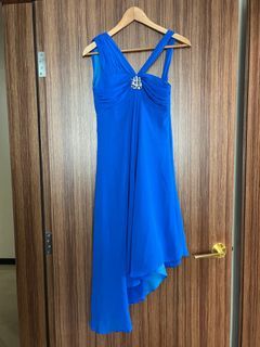 Cobalt Blue Evening Dress