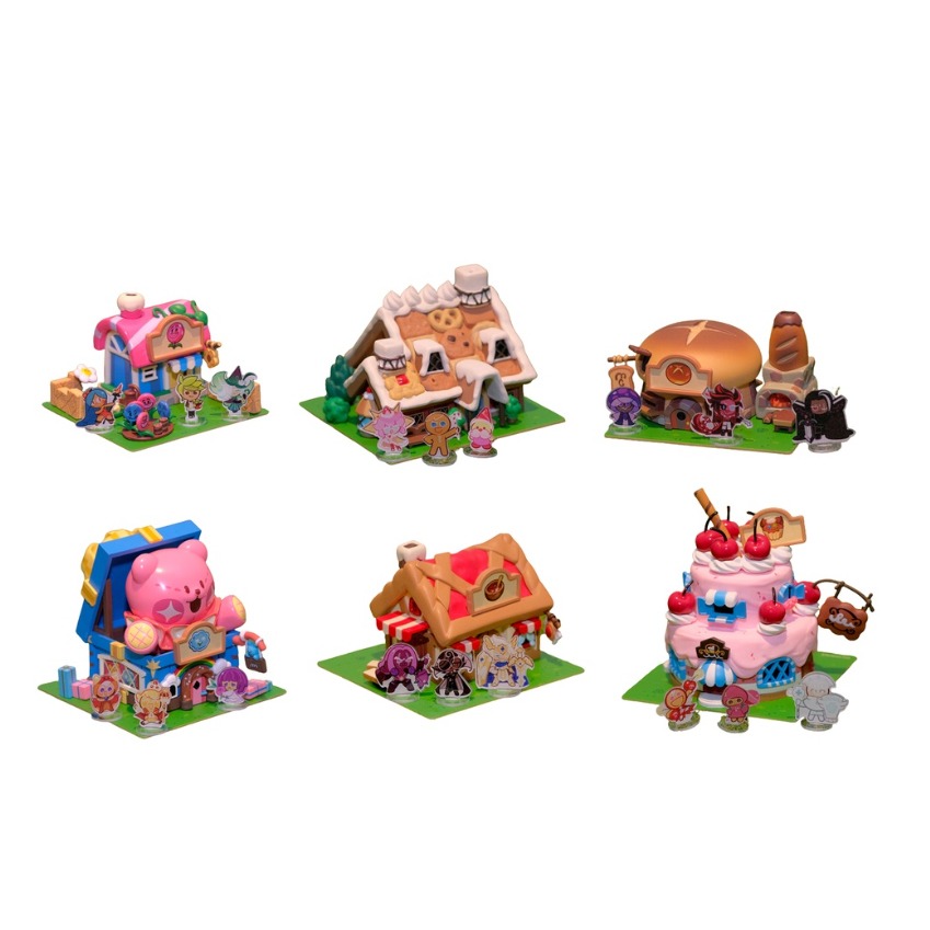 COOKIE RUN KINGDOM COLLECTIBLES COOKIE VILLAGE SUGAR GNOME FIGURE TOY ...