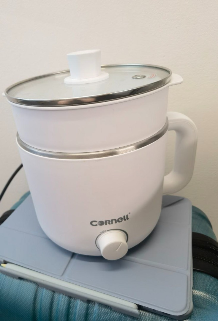 Cornell 1.5L Mini Multi Cooker with Steam Tray, TV & Home Appliances