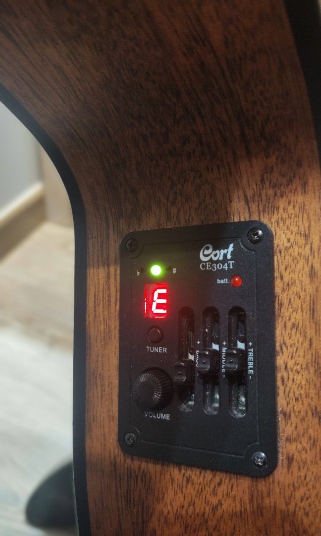 Cort CEC3 NS Electro Nylon Guitar (Mint!), Hobbies & Toys, Music ...