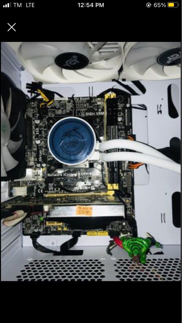 CPU only (Category: Desktops) located in Cavite. Submitted by bryanduehe58505 (Listing ID 1228375128, Image 2). Description: For sale PreLoved CPU unit no issue or something test all you want I3-4170 Asus Mobo 8GB 1600mhz Ram 256GB SSD 450 80+ PSU Branded gt630 1gb palit VC Liquid Cool heat sink Gaming Case CoolMan tempered All working 100% .