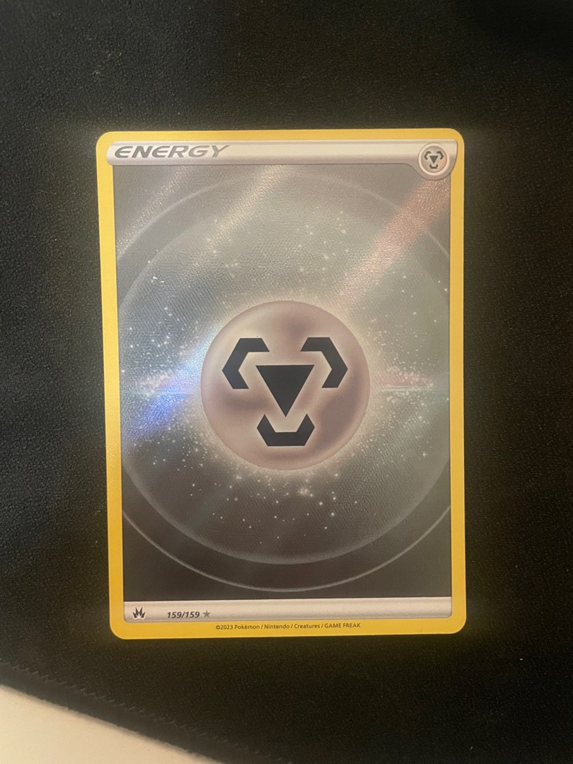 Crown zenith steel energy holo full art 159/159, Hobbies & Toys, Toys & Games on Carousell