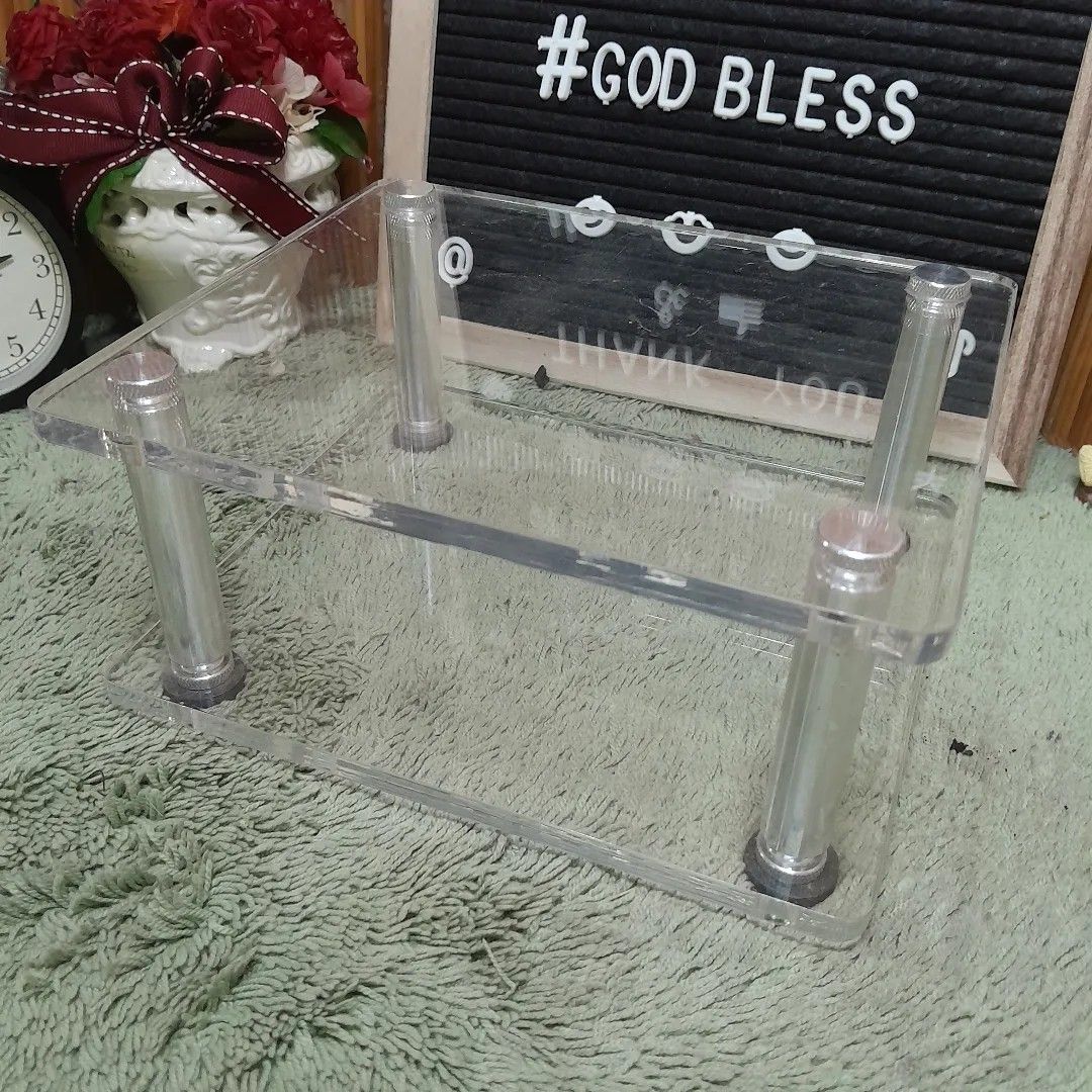 Desktop Acrylic Amplifier Rack, Furniture & Home Living, Home Decor