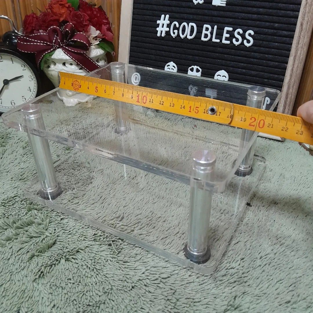 Desktop Acrylic Amplifier Rack, Furniture & Home Living, Home Decor