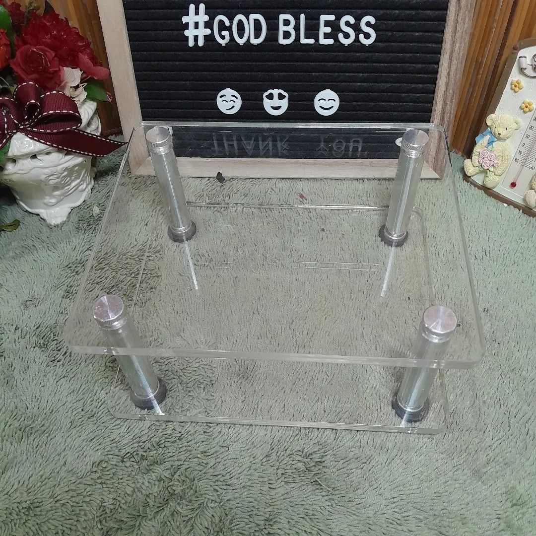 Desktop Acrylic Amplifier Rack, Furniture & Home Living, Home Decor