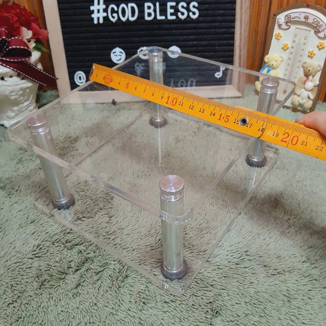 Desktop Acrylic Amplifier Rack, Furniture & Home Living, Home Decor