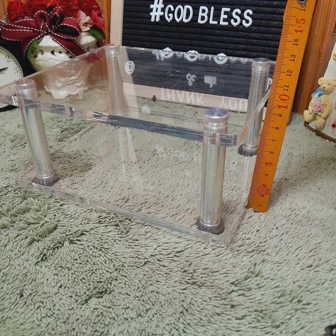 Desktop Acrylic Amplifier Rack, Furniture & Home Living, Home Decor