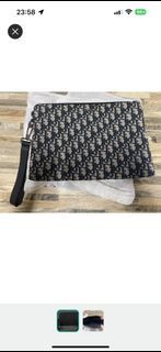 Dior clutch bag