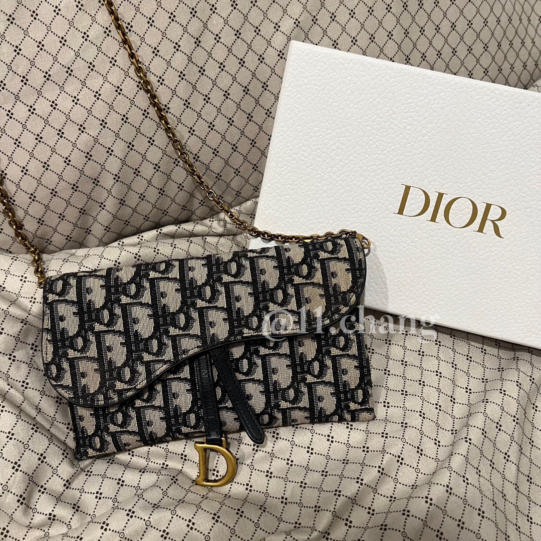 Dior Saddle Wallet WOC