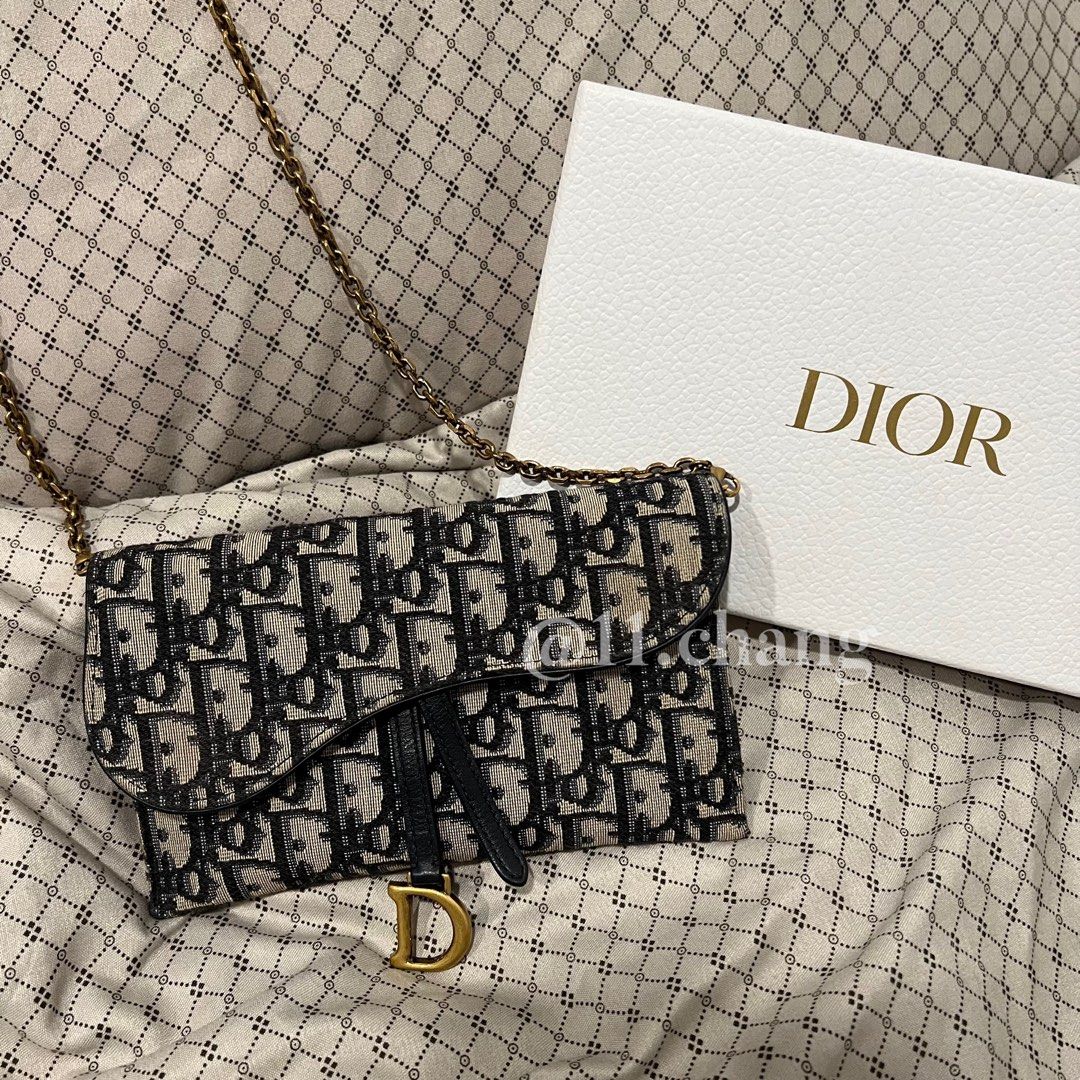 Dior Saddle Wallet WOC