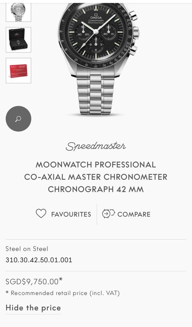 new omega speedmaster 2021 price