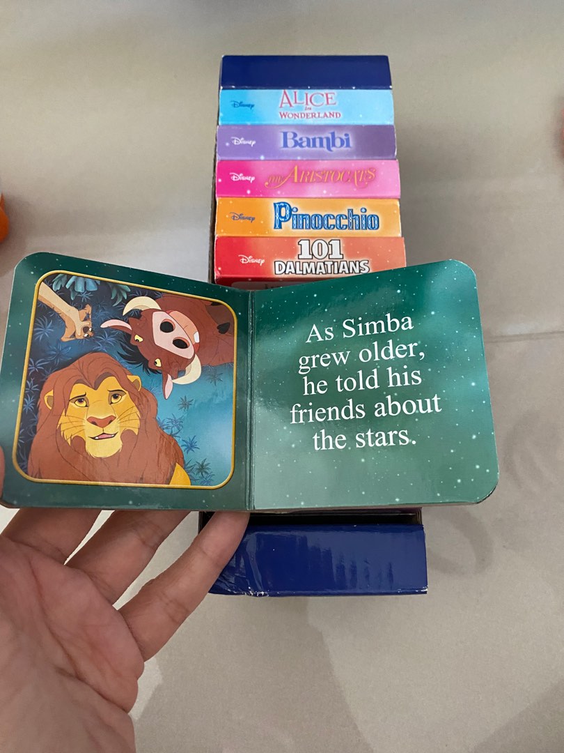 Disney Mini board books, Hobbies & Toys, Books & Magazines,