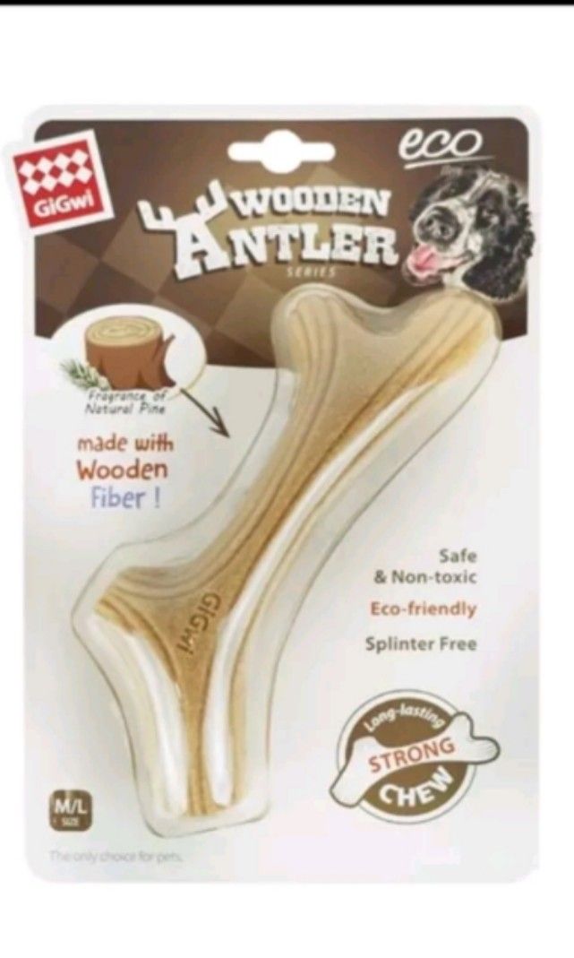 Antler dog toy cheap
