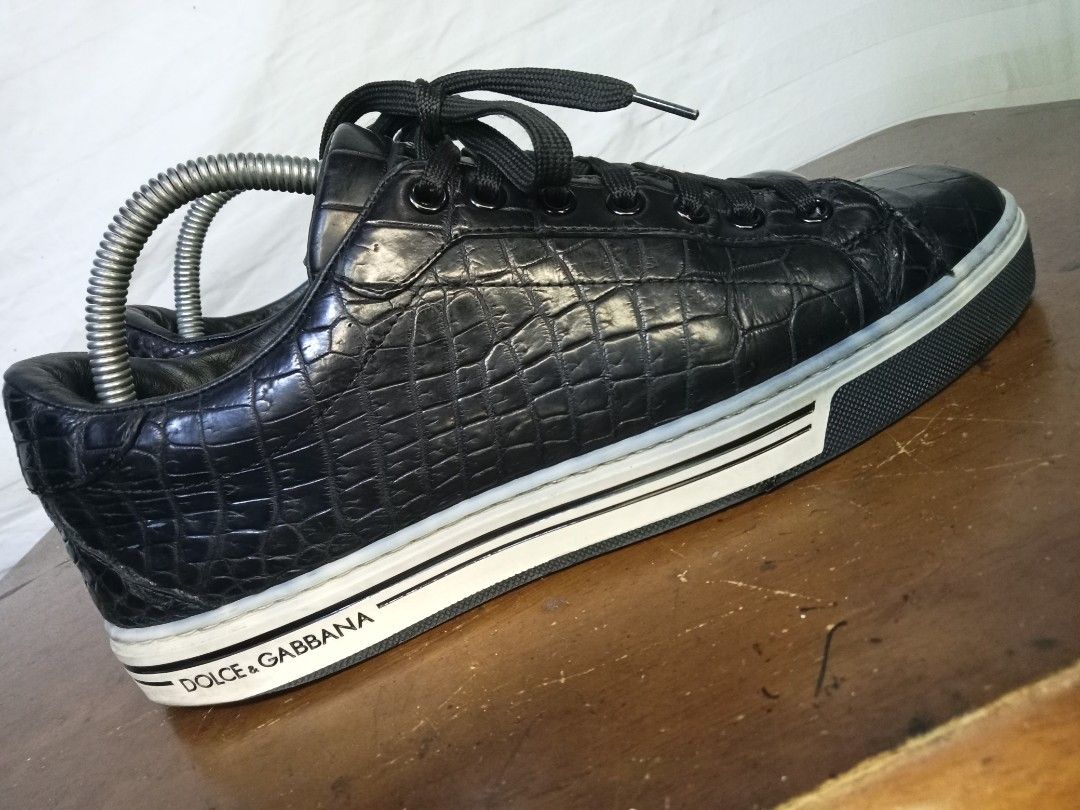 Dolce gabbana crocodile shoes best sale