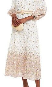 DREAM HOUSE DOME SLEEVE PANEL MAXI DRESS