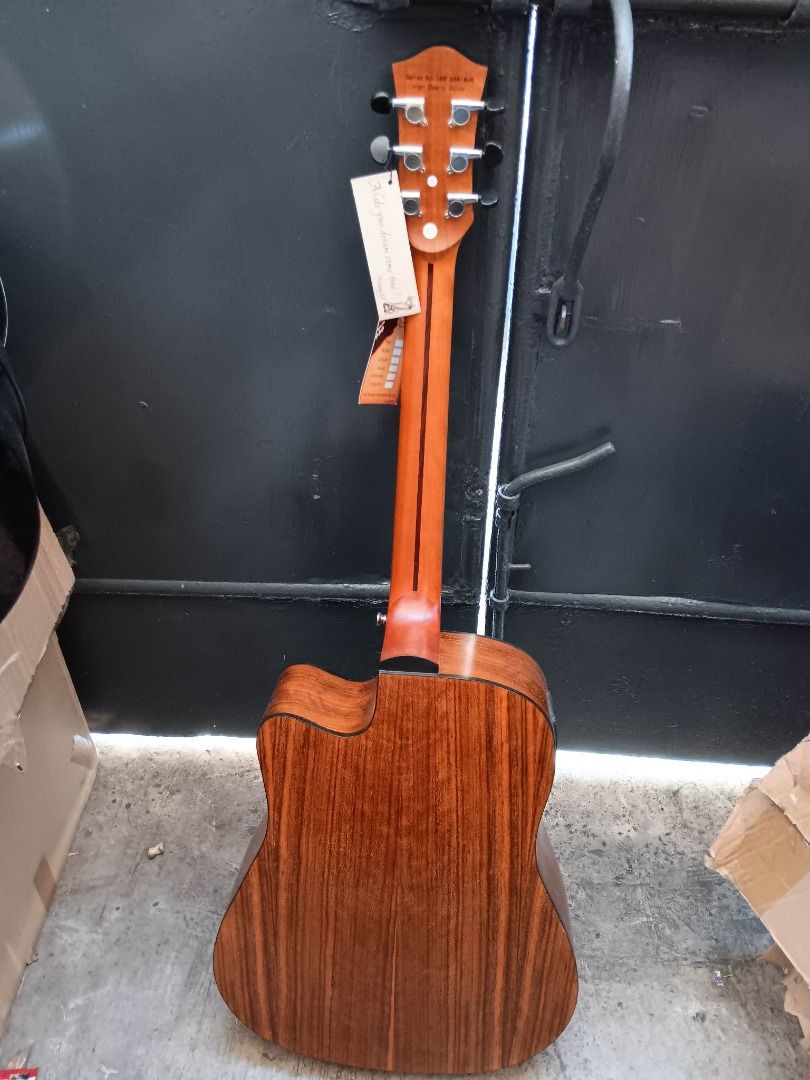 Dream maker acoustic guitar Dm38c mahogany, Hobbies & Toys, Music