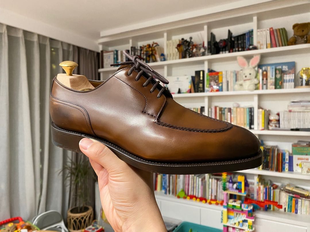 Edward Green Dover handmade dress shoes UK 7.5 John Lobb Gaziano Girlings Carousell