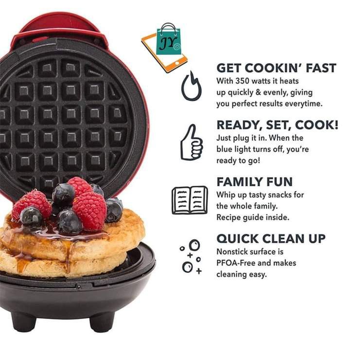 Electric waffle maker (Category: Breadmakers) located in Manila. Submitted by viashop02 (Listing ID 1228373340, Image 2). Description: Electric waffle maker.