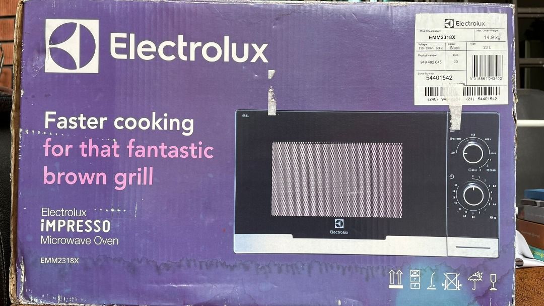 Electrolux Microwave Oven EMM2318X, Furniture & Home Living, Bathroom