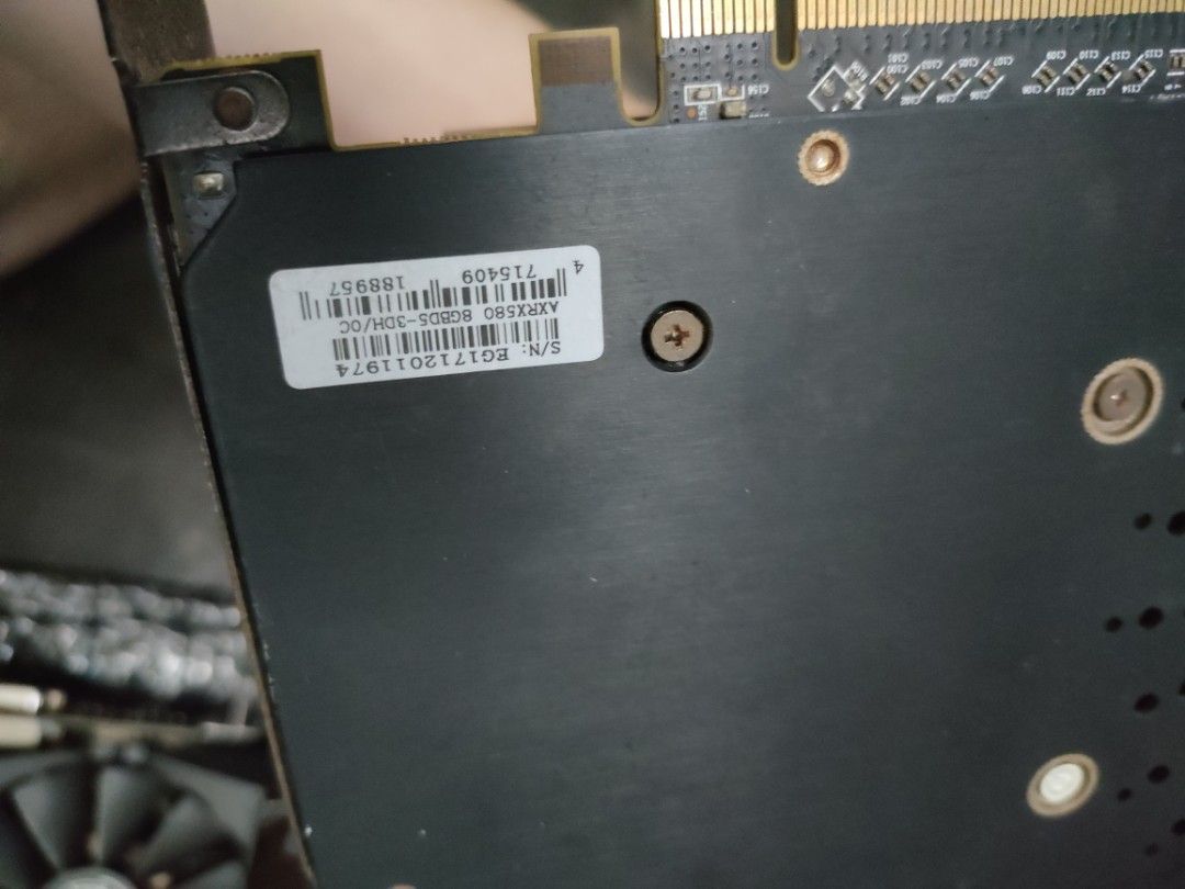 Faulty GPU graphic card, Computers & Tech, Parts & Accessories