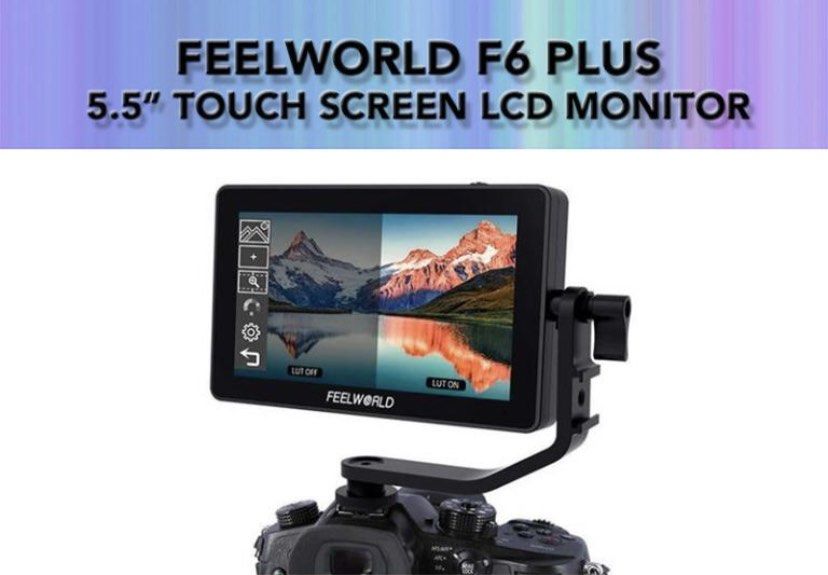 Feelworld F6 plus monitor 5.5”, Photography, Video Cameras on Carousell