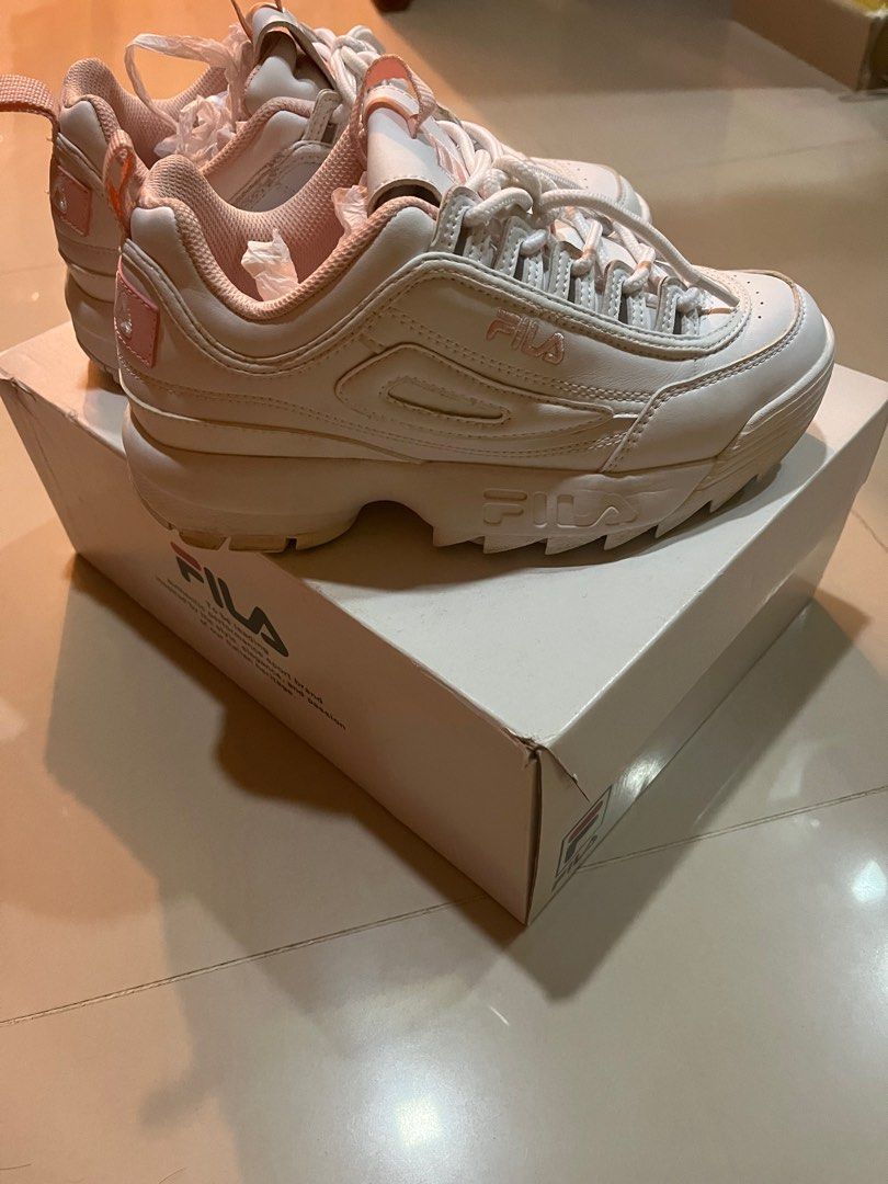 Fila disruptor 2 pink size 6 clearance