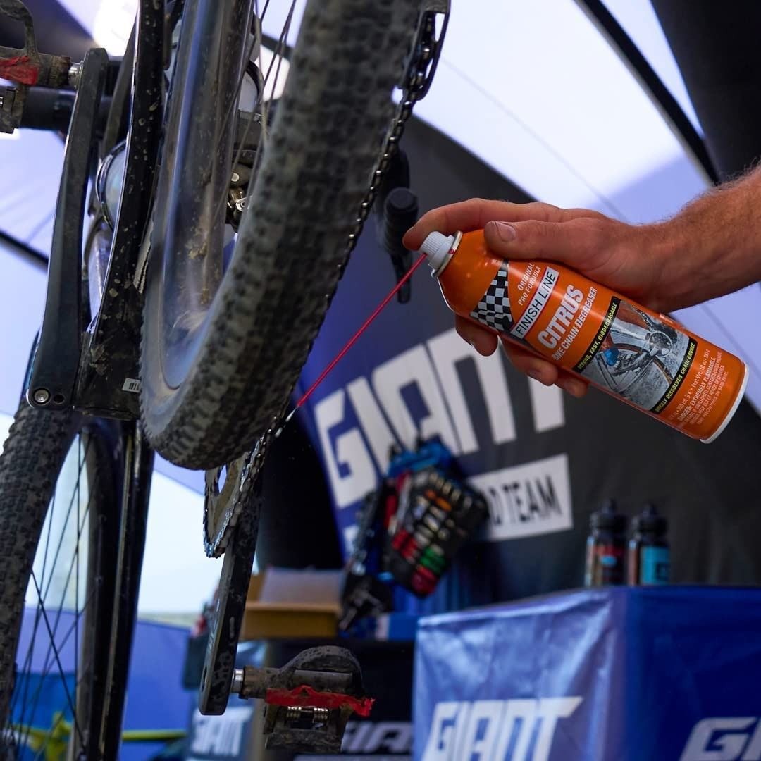 Finish Line Citrus Degreaser Bicycle Degreaser for Bike Chain Cleaning
