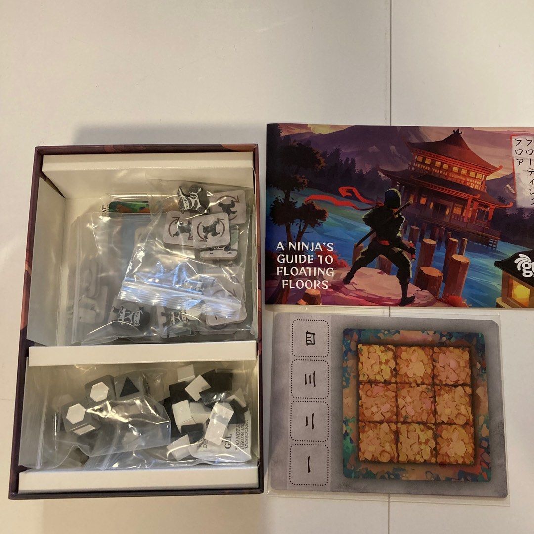 Floating Floors boardgame, 興趣及遊戲, 玩具 & 遊戲類 Carousell