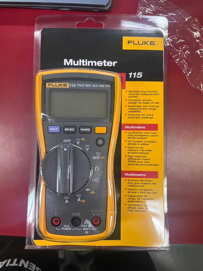 Fluke 115 Digital Multimeter, Computers & Tech, Parts & Accessories