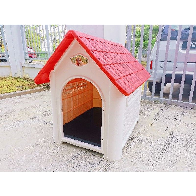 FREE POST to West Malaysia only Ready Stock Kennel Pet House ONLY size L93 W70 H82cm color red price for EACH shown as per sample photos