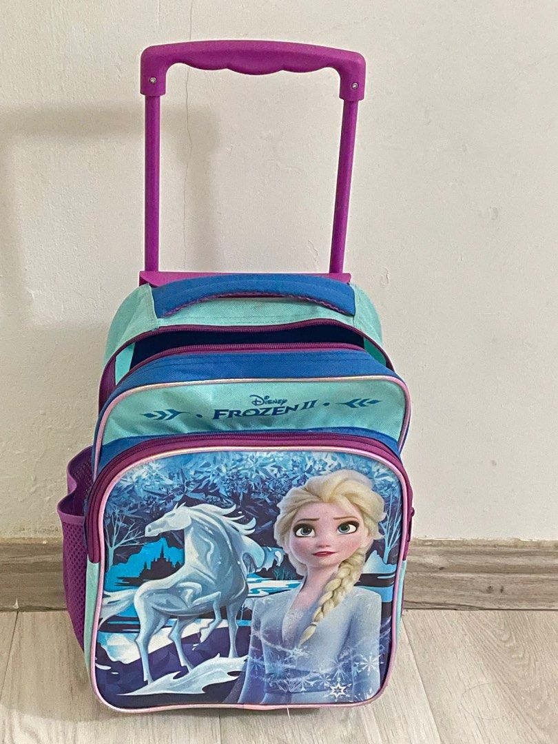 Elsa trolley online school bag