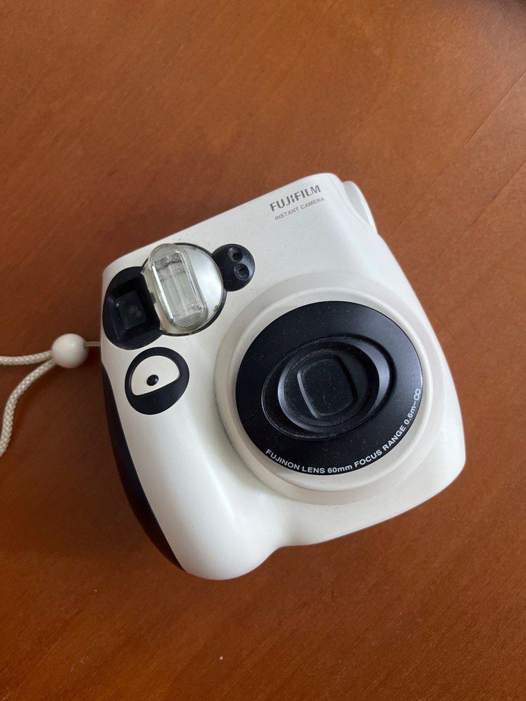 Fujifilm Polaroid camera black and white, Photography, Cameras on Carousell
