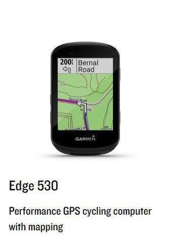 Garmin Edge 530 (2019 Version) Cycle Gps With Chest