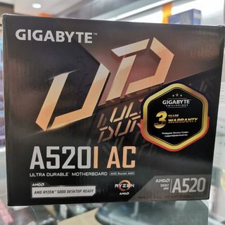 Gigabyte A520i AC A520 w/ 802.11ac AM4 Ryzen ITX Motherboard