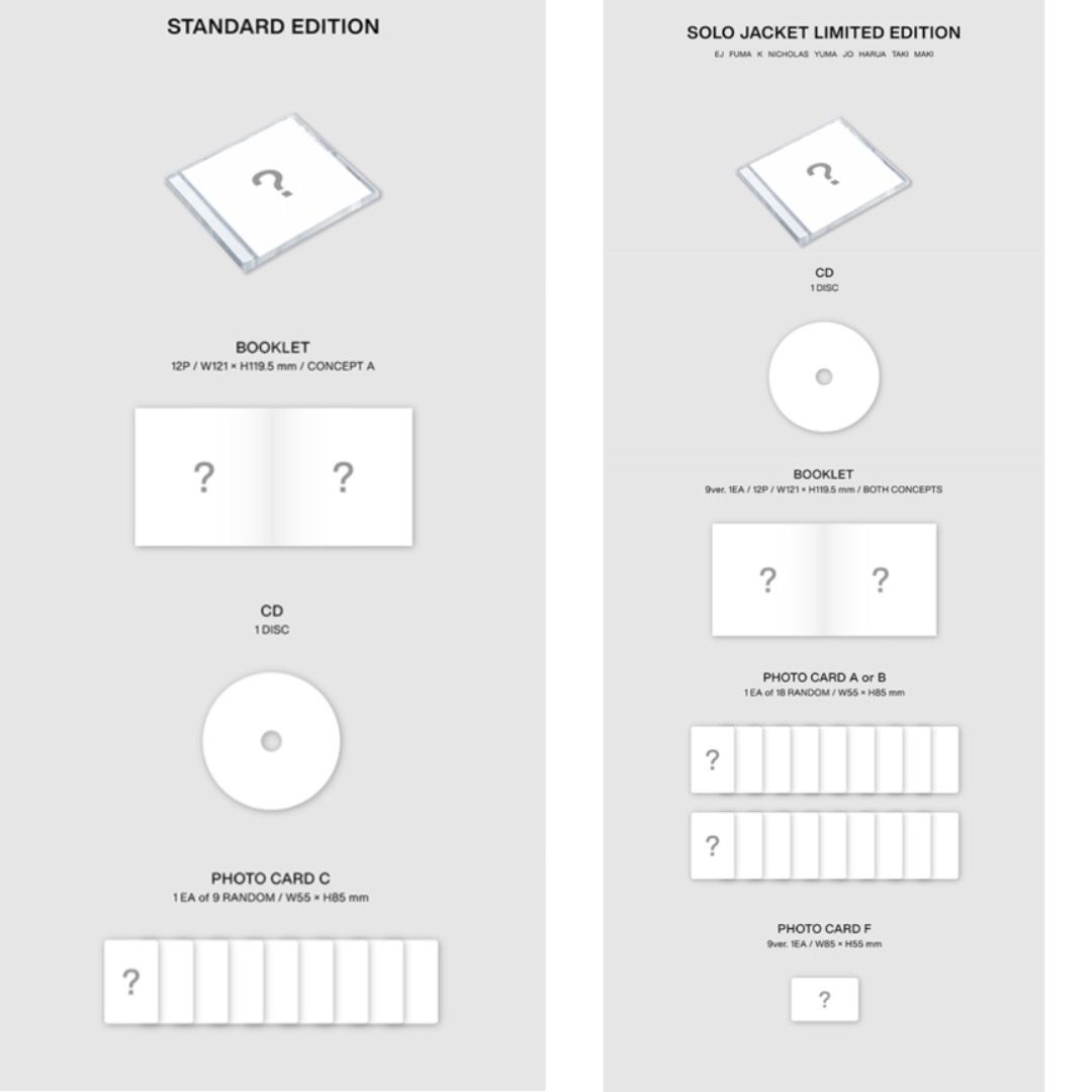 [GO] &TEAM - 2nd EP Album (Japan Album), Hobbies & Toys, Collectibles ...