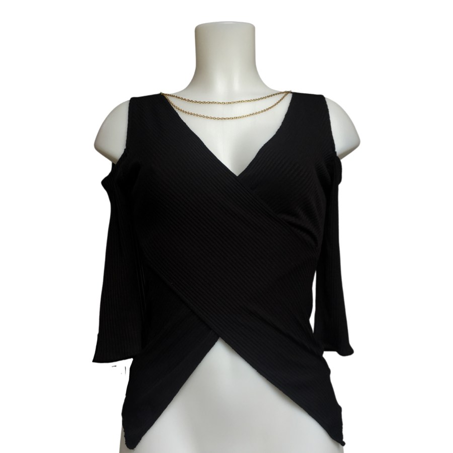 Gold chain top, Women's Fashion, Tops, Blouses on Carousell