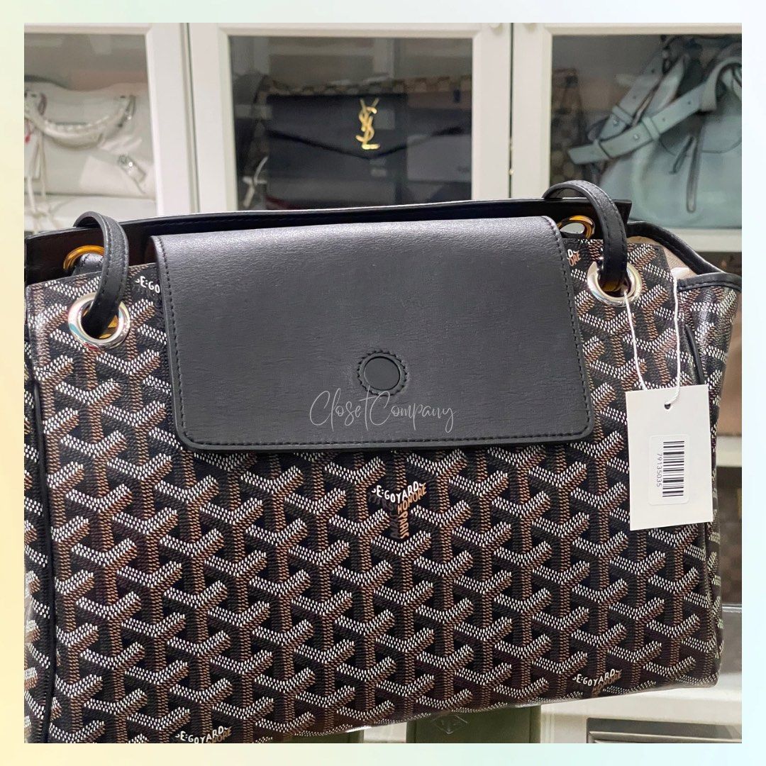 Goyard Sac Rouette PM Shoulder Bag Noir Black, Luxury, Bags & Wallets on  Carousell