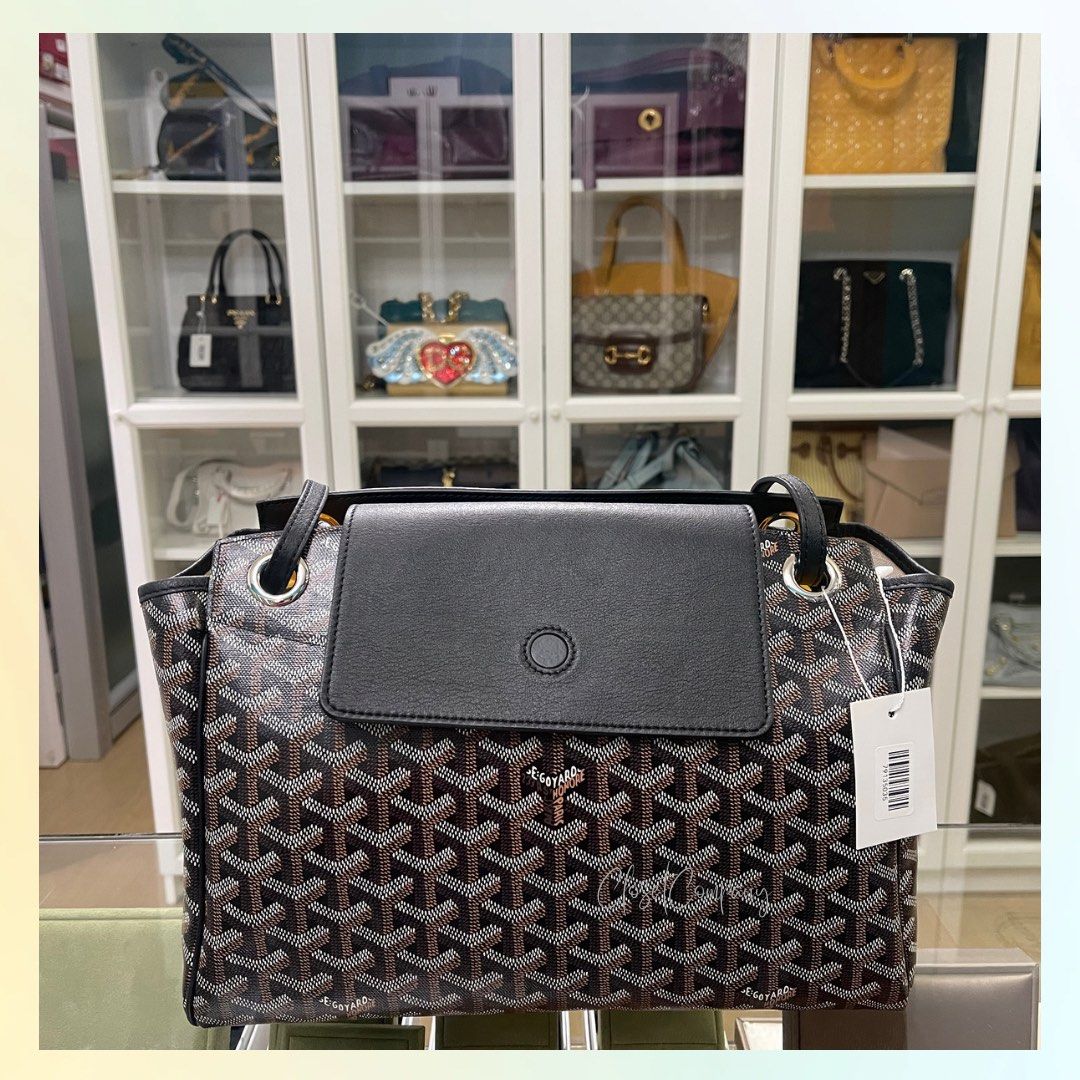 Brand New Goyard Sac Rouette PM Shoulder Bag Black, Luxury, Bags & Wallets  on Carousell