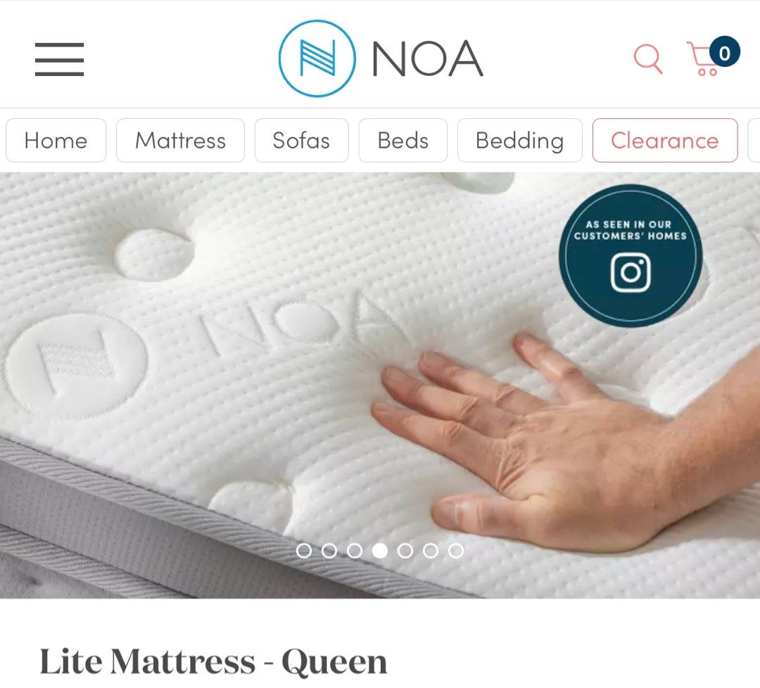 Grey, gold and wood IUIGA bed frame, Furniture & Home Living, Furniture