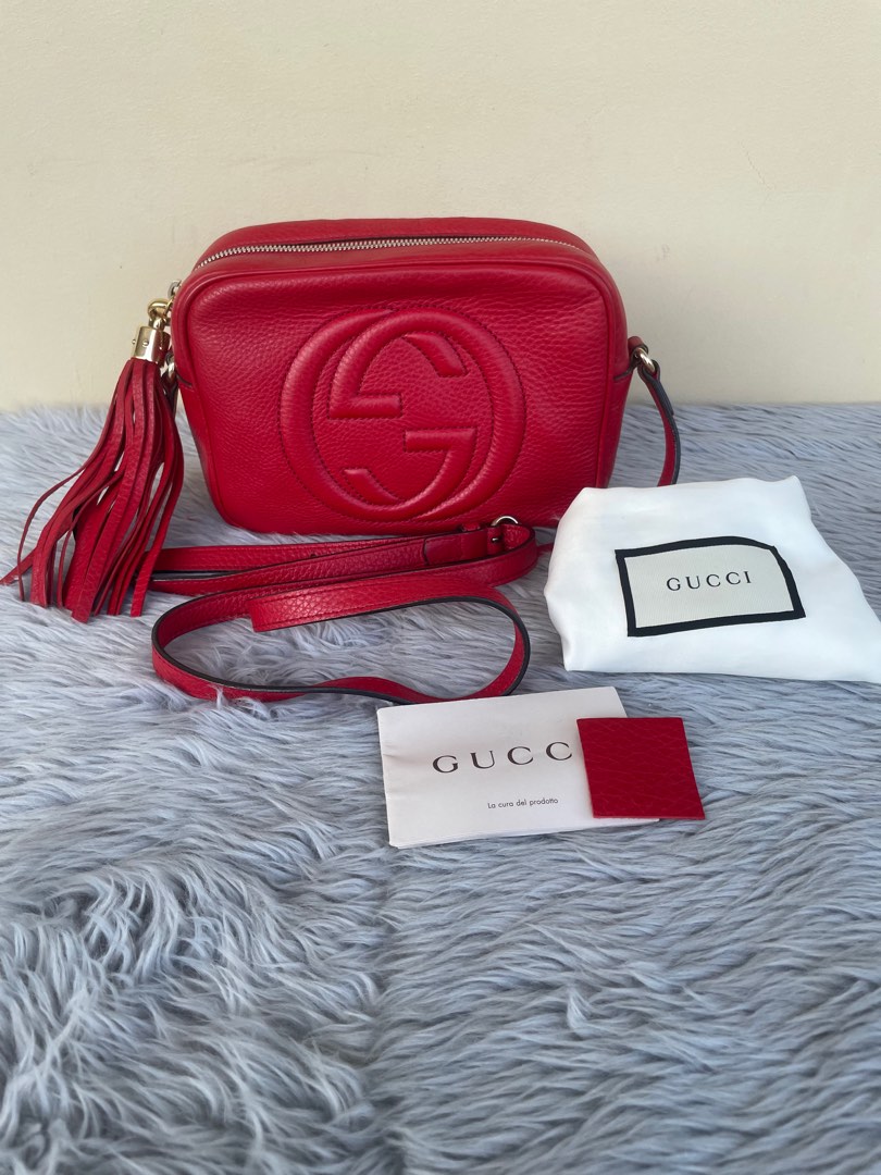 Gucci Soho Camera Bag with Entrupy Certificate of Authenticity on Carousell