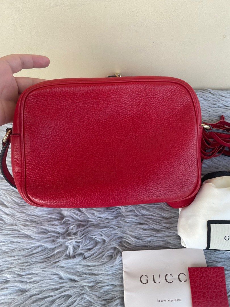 Gucci Soho Camera Bag with Entrupy Certificate of Authenticity on Carousell