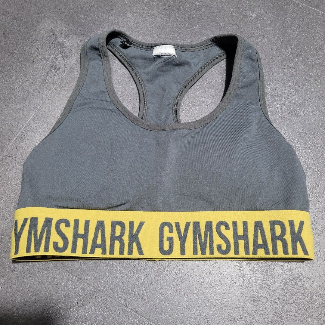 Gymshark Adapt Camo Seamless Grey Sports Bra, Women's Fashion, Activewear  on Carousell