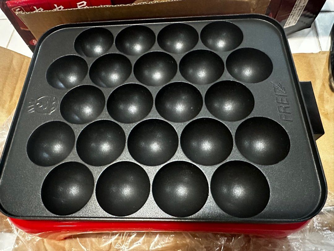 Halal Electric Takoyaki 800W cooker (22 balls), TV & Home Appliances